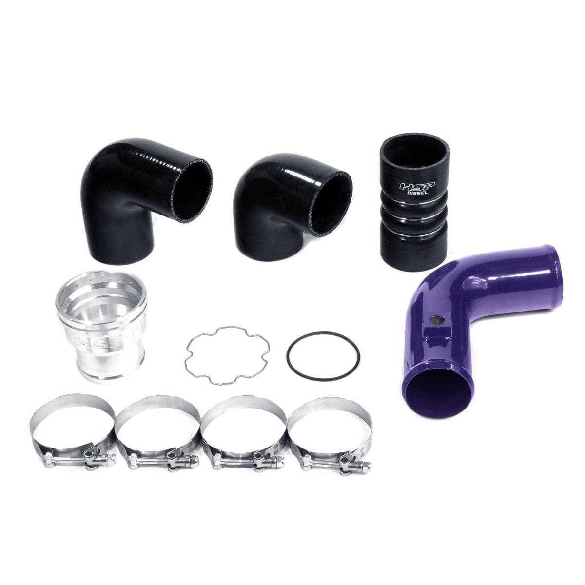HSP Replacement Cold Side Tube For 2011-2022 Ford Powerstroke F250/350 6.7L-Illusion Purple HSP Diesel