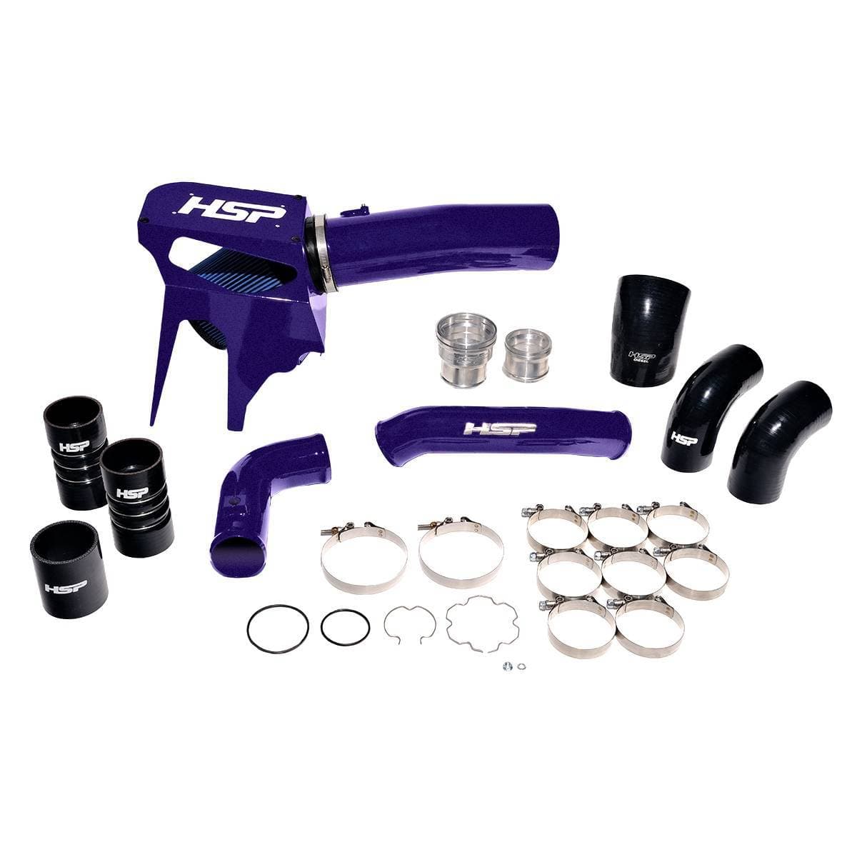 HSP Intake And Intercooler Bundle Kit For 2020-2022 Ford Powerstroke F250/350 6.7L-Illusion Purple HSP Diesel