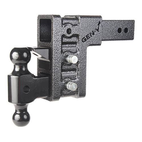 Gen-Y Mega Duty 2.5in Shank 6in Drop 3.5K TW 32K Hitch w/GH-0161 Dual-Ball/Pintle Lock - GH-1623
