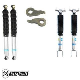 KRYPTONITE Stage 1 Leveling Kit With Shocks 2011-2019 Chevy Silverado/GMC Sierra 2500 HD/3500 HD