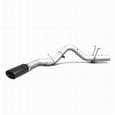 Banks Power 17-19 Chevy Duramax L5P 2500/3500 Monster Exhaust System w/ Black Tip - 48996-B