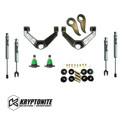 KRYPTONITE STAGE 3 LEVELING KIT WITH FOX SHOCKS 2020+
