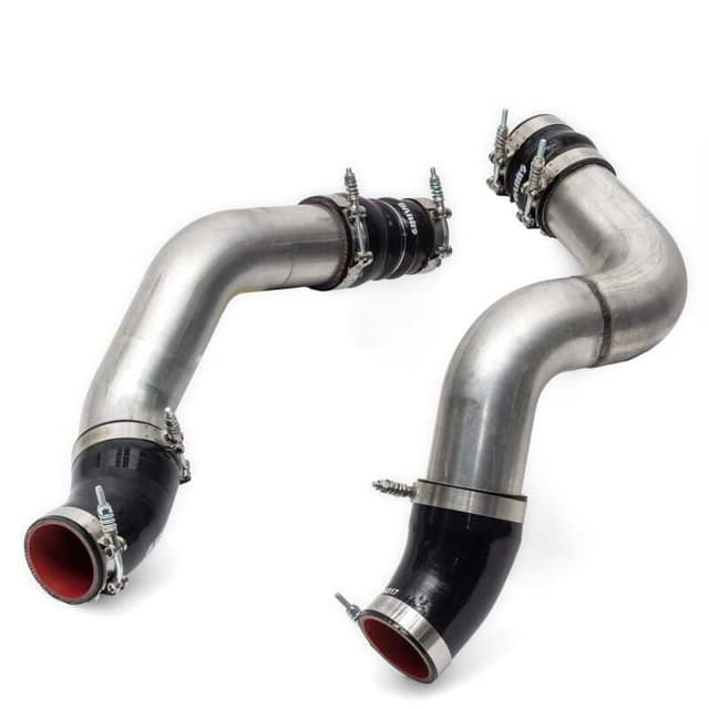 Banks Power 19-21 Ram 2500/3500 6.7L Cummins Boost Tube Upgrade Kit - Red Raw Finish - 26006