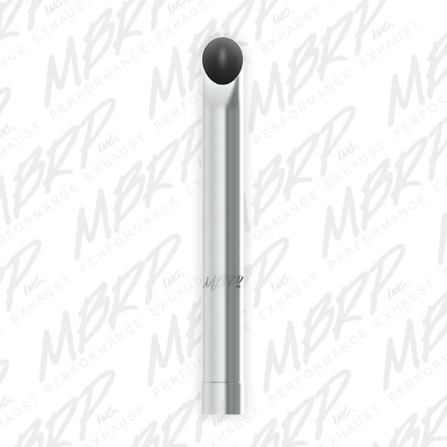 MBRP Exhaust 1 pc Stack 4" Turn Out 36" Mirror Polished T304 B1430