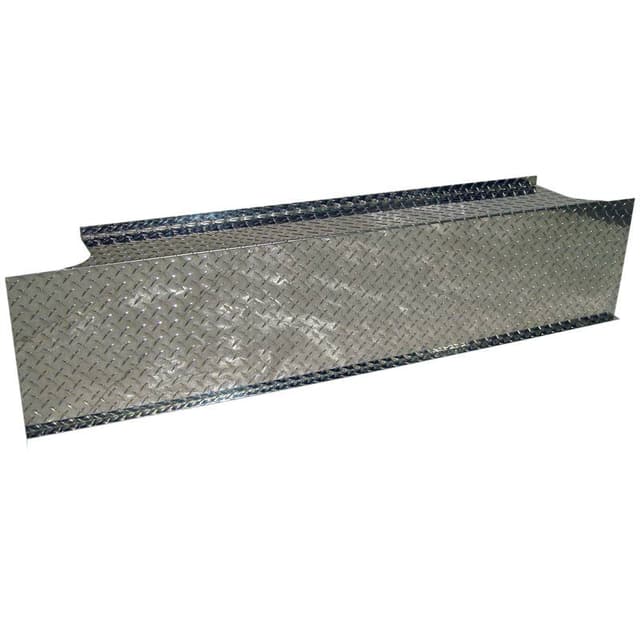 MBRP Exhaust Checker Plate Cover to Conceal "T" Pipe in Bed BB0004