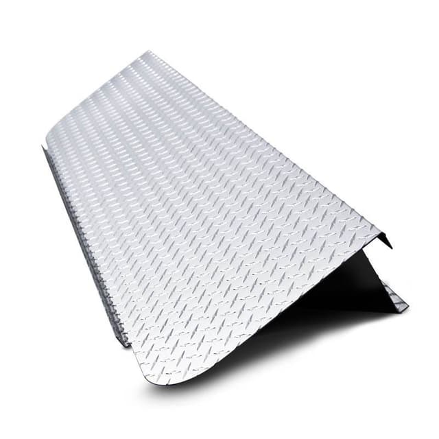 MBRP Exhaust Checker Plate Cover to Conceal "T" Pipe in Bed BB0005