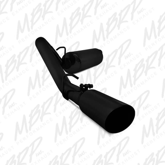 MBRP 97-99 Jeep Wrangler (TJ) Inline-4 2.5L, Inline-6 4.0L 2 1/2in Cat Back Single Side Black Coated - S5512BLK