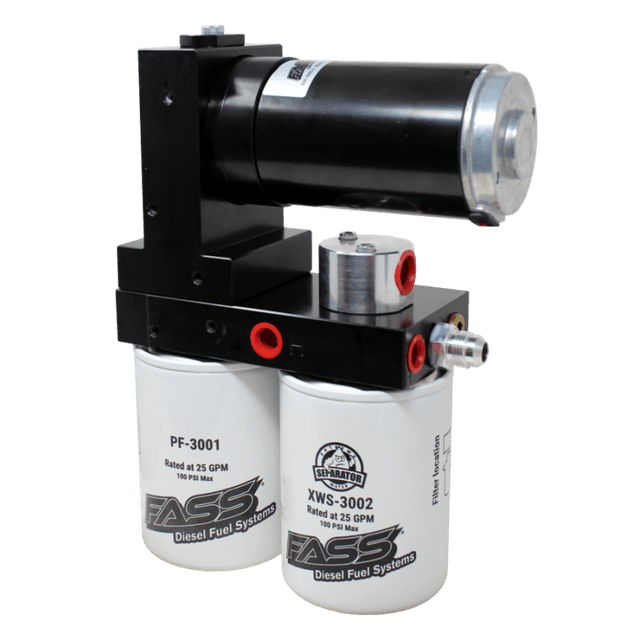 FASS Class 8 250gph/16-18psi Titanium Signature Series Fuel Air Separation System TS 250G - TS250G