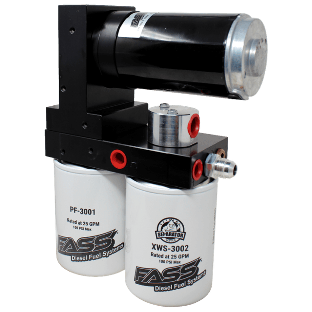 FASS 99-07 Ford F250/F350 Powerstroke 140gph/55psi Titanium Series Fuel Air Separator TS F14 140G - TSF14180F140G