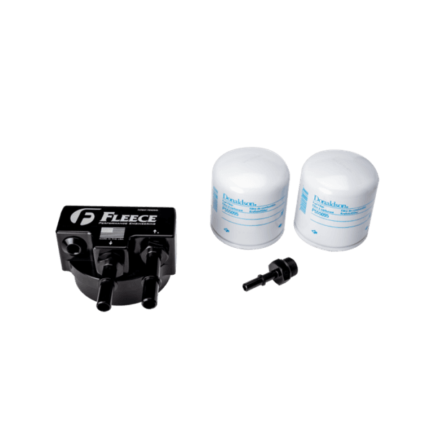Fleece Performance 11-24 Ford Powerstroke 6.7L Engine Mounted Fuel Filter Assembly - FPE-FMC-UHFA-1123