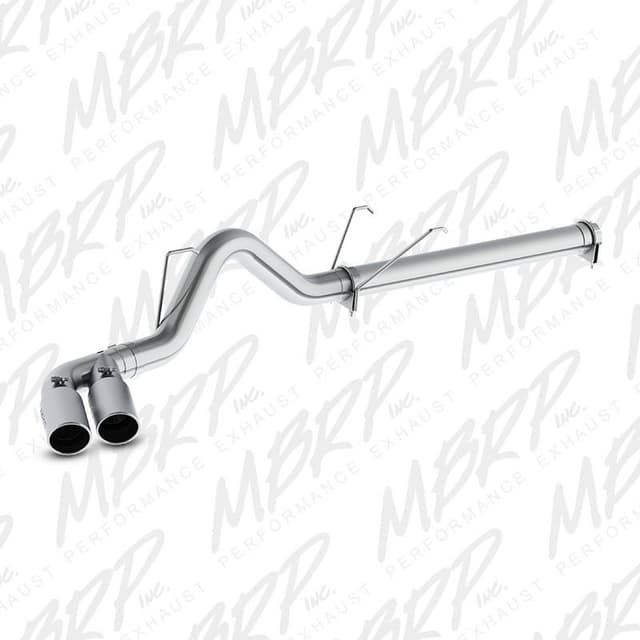 MBRP Exhaust 4 Filter Back, Dual Outlet Single Side, AL S6131AL