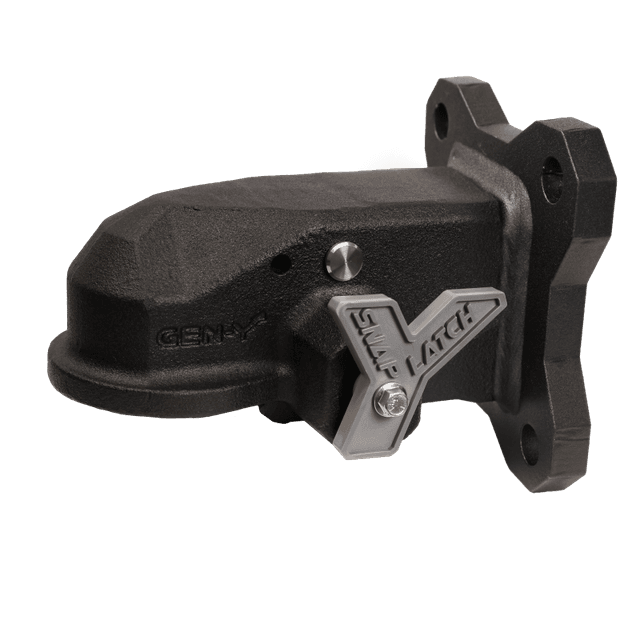 Gen-Y Admiral Bumper Coupler w/SnapLatch 20K Capacity 2K TW - Flat Plate Mount - GH-24002