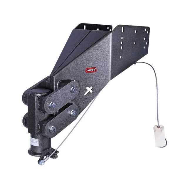 Gen-Y Executive Torsion-Flex Auto 5th Wheel to Gooseneck 2-5/16in Coupler (4.5K-6.5K PW) - GH-8075AL