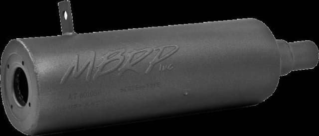 MBRP 96-00 Polaris Sportsman 500 4x4 (All Models) Slip-On Combination Exhaust w/Sport Muffler - AT-6501SP