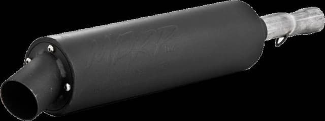 MBRP 87-97 Yamaha YFM 350FW Big Bear Moto-4 4x4 Direct Replacement Slip-On Exhaust w/Utility Muffler - AT-7403