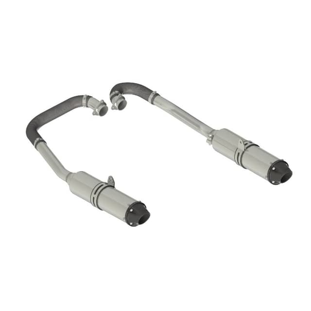MBRP 11-14 Polaris RZR 900 (All Models) Complete Dual Exhaust System Headers-Back - AT-9514PT