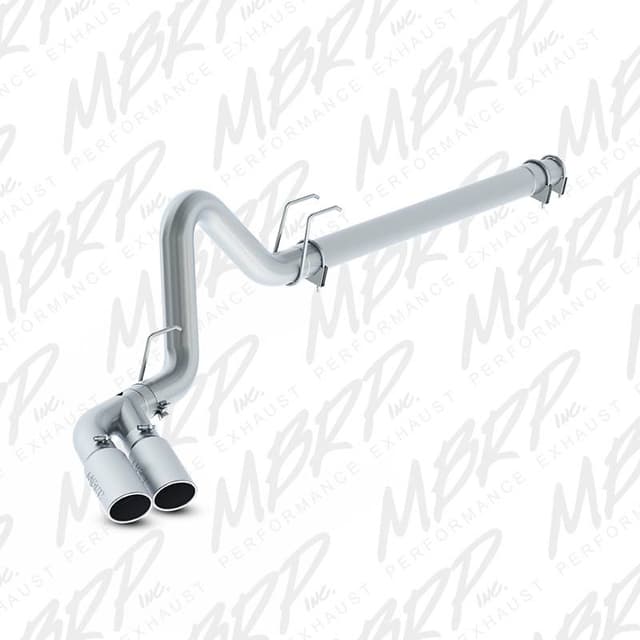 MBRP Exhaust 4 Filter Back, Dual Outlet Single Side, T409 S6243409
