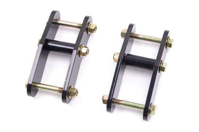 Zone Offroad 76-83 Jeep CJ Front 1.5in Leaf Spring Lift Shackle - ZONJ5103