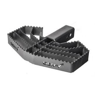 Gen-Y 2in Shank Heavy-Duty 500lb Capacity Serrated Hitch Step - GH-030