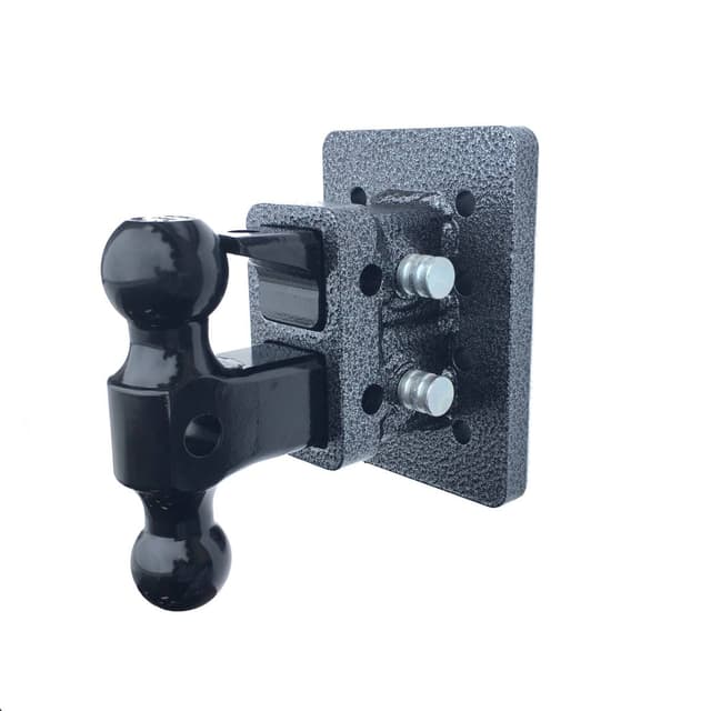 Gen-Y Mega Duty 2in Bolt-On 2.5in Drop 2K TW 16K Hitch w/GH-051 Dual-Ball/GH-032 Pintle Lock - GH-122