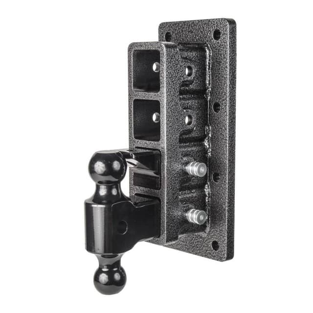Gen-Y Mega Duty 2.5in Bolt-On 9in Drop 3K TW 21K Hitch w/GH-061 Dual-Ball/GH-062 Pintle Lock - GH-724