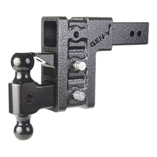 Gen-Y Mega Duty 3in Shank 6in Drop 3.5K TW 32K Hitch w/GH-0161 Dual-Ball/GH-0162 Pintle Lock - GH-1723