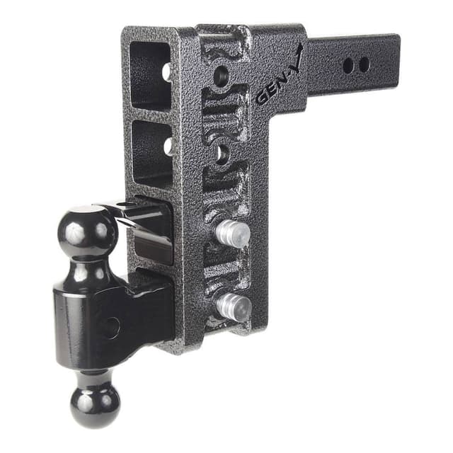 Gen-Y Mega Duty 3in Shank 9in Drop 3.5K TW 32K Hitch w/GH-0161 Dual-Ball/GH-0162 Pintle Lock - GH-1724