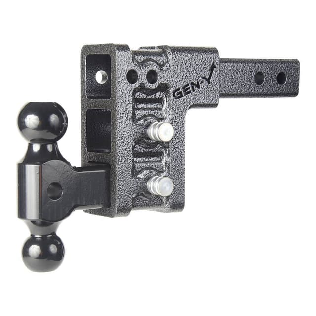 Gen-Y Mega Duty 2in Shank 5in Drop 1.5K TW 10K Hitch w/GH-031 Dual-Ball - GH-313