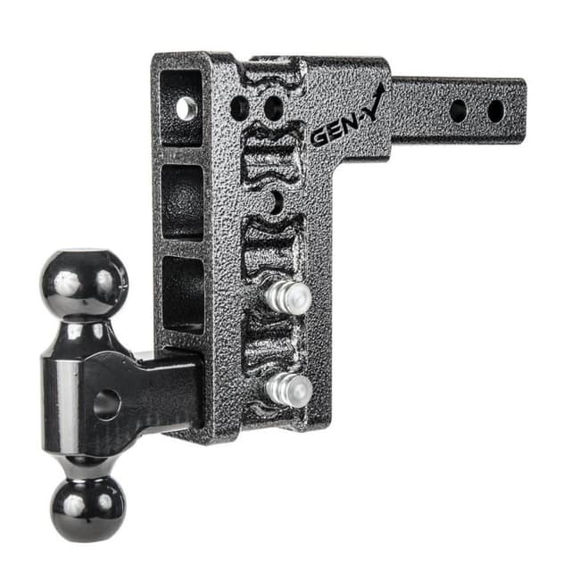 Gen-Y Mega Duty 2in Shank 7.5in Drop 1.5K TW 10K Hitch w/GH-031 Dual-Ball - GH-314