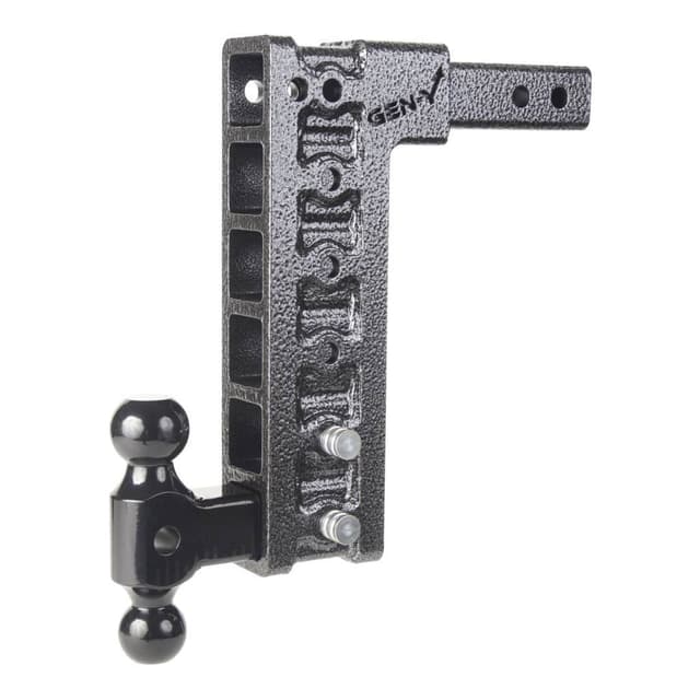 Gen-Y Mega Duty 2in Shank 12.5in Drop 10K Hitch w/Dual-Ball (Use w/Stabilizer Kit GH-0100) - GH-316