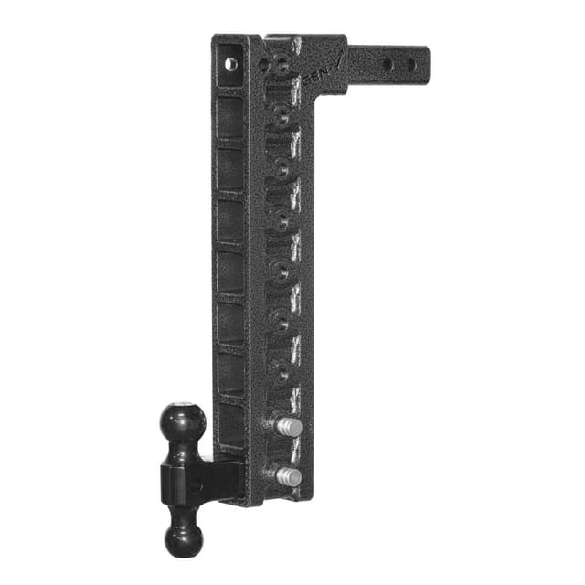 Gen-Y Mega Duty 2in Shank 20in Drop 1.5K TW 10K Hitch w/GH-031 Dual-Ball/GH-0100 Stabilizer Kit - GH-319