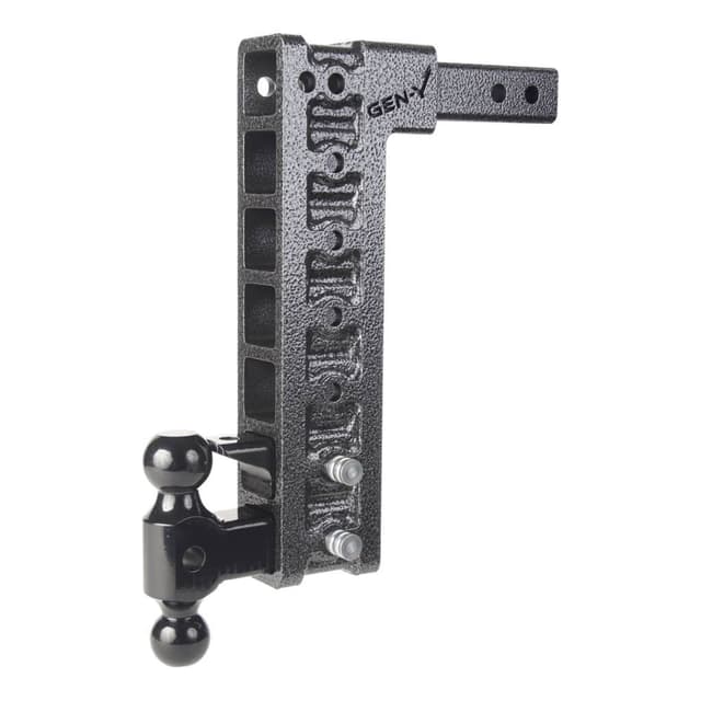 Gen-Y Mega Duty 2in Shank 15in Drop 10K Hitch w/GH-031 Dual-Ball/GH-032 Pintle Lock - GH-327