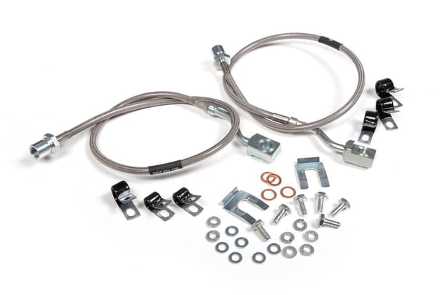 BDS Suspension 2011-2025 Chevrolet Silverado/GMC Sierra 2500HD/3500HD 4wd, Front Brake Lines - BDS101011