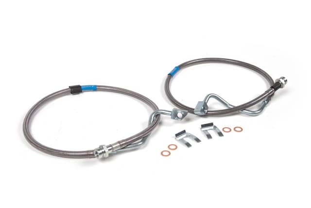 BDS Suspension 08-10 Ford F250/350 8in Frt Brake Lines - BDS103801