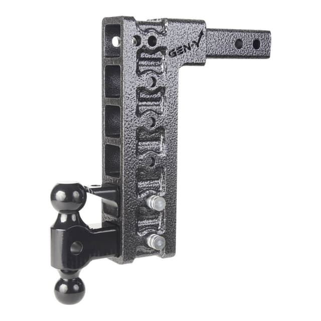 Gen-Y Mega Duty 2in Shank 12.5in Drop 16K Hitch w/Dual-Ball/Pintle Lock - GH-526