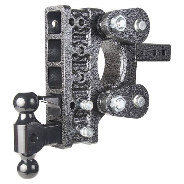 Gen-Y The Boss Torsion-Flex 2in Shank 7.5in Drop 16K Hitch w/GH-051 Dual-Ball/GH-032 Pintle Lock - GH-1225