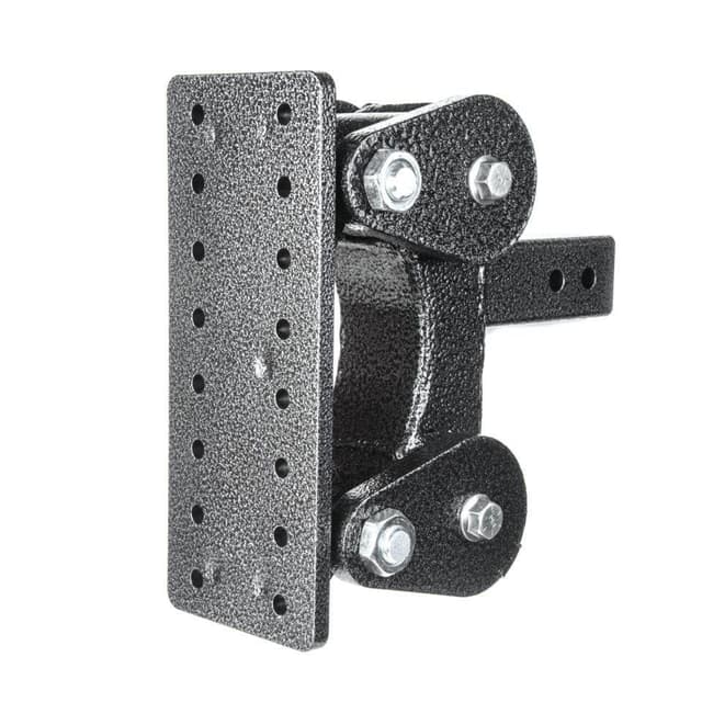 Gen-Y The Boss Torsion-Flex Pintle Plate 2.5in Shank 6.5in Drop 2.4K TW 21K Hitch - GH-1301