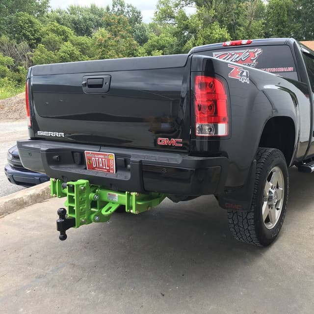 Gen-Y 33in Traveller Torsion-Flex 2.5in Shank 9in Drop 3.5K TW 32K Hitch Chassis Frame Mount - GH-6624