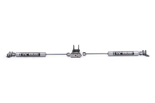 BDS Suspension Dual Stabilizer Kit - NX2 - 97-06 Jeep Wrangler TJ, 93-98 Grand Cherokee ZJ, 84- - BDS2028DH