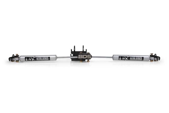 BDS Suspension 2005-2025 Ford F250/F350 4WD 0-2" inch Steering Stabilizer Kit, NX2 Front - BDS2033DH