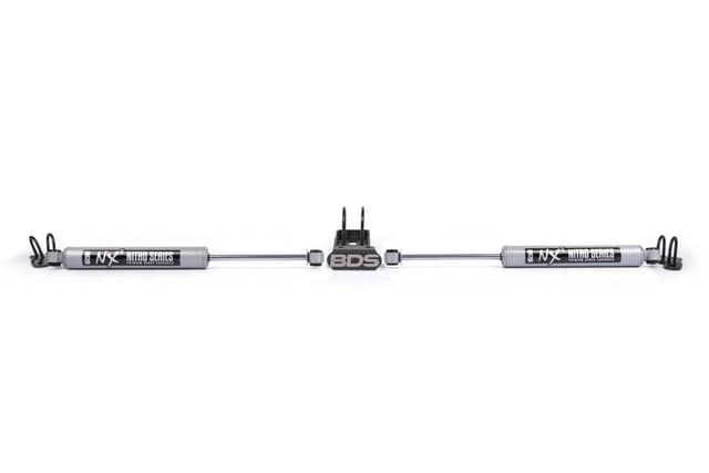 BDS Suspension Dual Stabilizer Kit - 2018-2025 Jeep Wrangler JL/JT Gladiator - NX2 Shocks - BDS2034DH