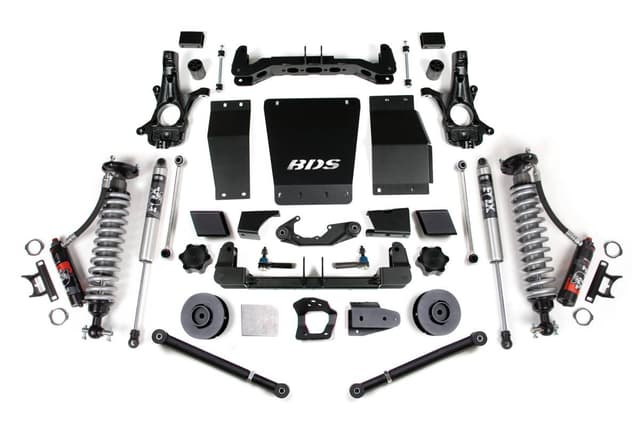 BDS Suspension 2015-2019 GM SUV 4wd 4" Suspension Lift Kit, Cast Steel, 3" Rear, Coil Spring Sp - BDS733PSS