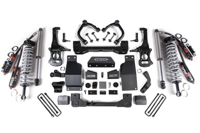 BDS Suspension 2019-2024 Chevy/GMC 1500 4wd 6" Coilover Suspension System With 2.5 Front w/DSC - BDS784FPE