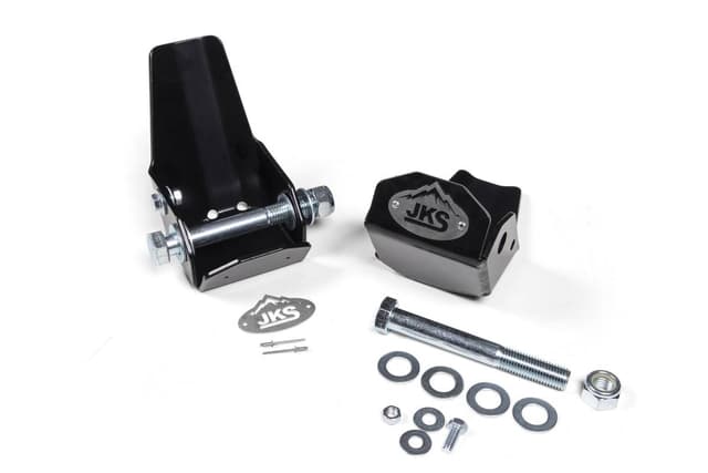 BDS Suspension 2021-2025 Ford Bronco - Rear Lower Shock Skid/Roost Guard (Black Struts/Coilover - JKS8309