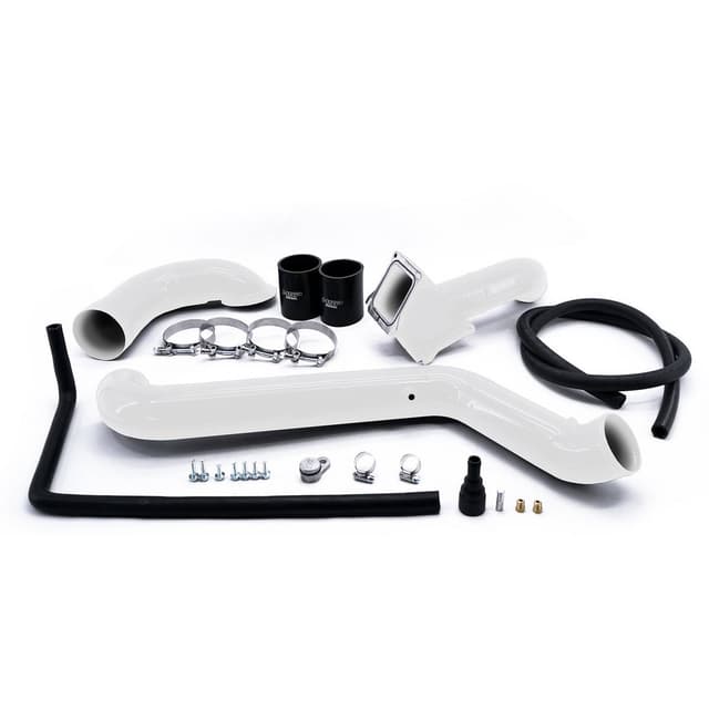 HSP 2011-2016 Chevrolet / GMC Max Flow Bridge/ Cold Side Tube/ Turbo Inlet Polar White