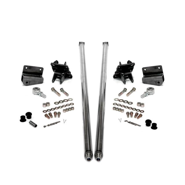 HSP 2001-2010 Chevrolet / GMC 58 inch Bolt On Traction Bars 3.5 inch Axle Diameter Raw
