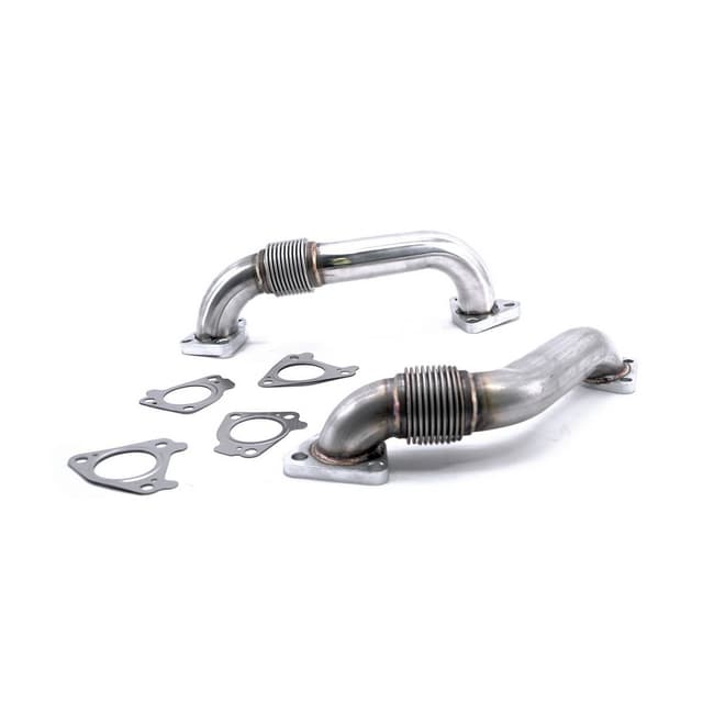 HSP 2001-2004 Chevrolet / GMC 2 inch Replacement Up-Pipes Raw