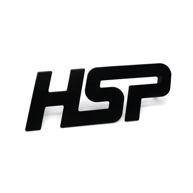 HSP Universal Grill Badge-Silk Satin Black HSP Diesel