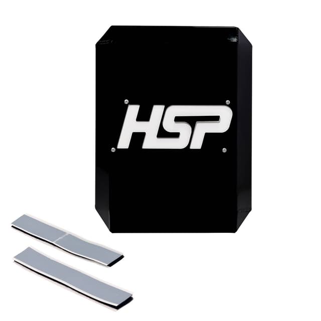 HSP 15-19 Chevrolet/GMC L5P And LML Duramax Fuse Box Cover Silk Satin Black HSP Diesel