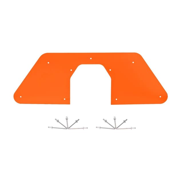 HSP Hood Latch Plate For 19-22 Dodge Cummins 5th Gen 6.7L-M and M Orange HSP Diesel